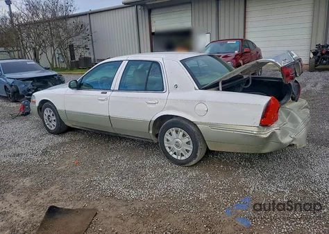 2004 Mercury Grand Marquis Gs from USA, damaged, VIN 2MEFM74W74X648530